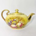 Aynsley Orchard Gold D Jones Tea Pot
