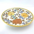 Gouda Holland Floral Hand Painted Bowl 29cm
