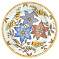 Gouda Holland Floral Hand Painted Bowl