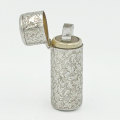 Hallmarked Silver Miniature Perfume Bottle Birmingham 1884
