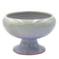 Linnware Purple Glazed Pottery Vase