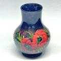 Fantastic Flamb Big Poppy William Moorcroft Vase C1920