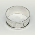 Hallmarked  Silver Birmingham 1947 Serviette Ring