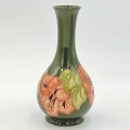 Moorcroft Coral Hibiscus Vase C1970