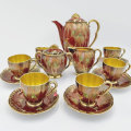 Carlton Ware Rouge Royale New Stork Coffee Service