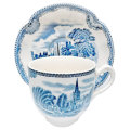 Johnson Brothers Old Britain Castles Pattern Tea Duo