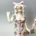 KPM Berlin Pair Courting Man and Lady Figurines C1870