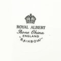 Royal Albert Rainbow Turquoise Montrose Tea Trio