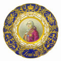Sevres Decorative Plate Louis XVI 19th
