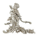 German Silver Cabinet Ornament Angel Playing Violin