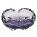 Murano Glass Purple Ashtray 20th