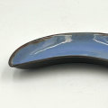 Blue Leaf Kalahari South African Pottery Dish