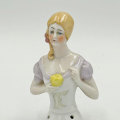 Porcelain Glazed 20th Century Half Doll