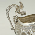 Sterling Silver Sauce Boat Dragon Handle