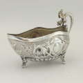 Sterling Silver Sauce Boat Dragon Handle