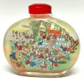 Chinese Hand Painted Large Snuff Bottle C1940