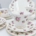 Royal Albert Sweet Violets Tea Set 21 Piece