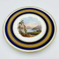 Aynsley River Scene Hand Painted Cabinet Plate C1875