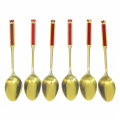 Eetrite 24ct Gold Plated Royal Albert Heirloom Tea Spoons
