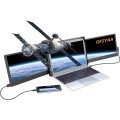 OFIYAA P2 Portable Monitor Laptop Screen Extender Dual 12'' Display 1080PFHD IPS USB-A/Type-C/HDMI 4