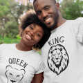 King  Lion & Queen Lioness  Couples T-Shirts