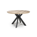 Round Pine Stained Dining Table - Seats 4 - Liberty