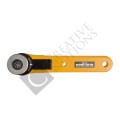 28mm Rotary Cutter: Olfa Straight Handle Rotary Cutter - 28mm