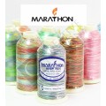 Marathon Embroidery Threads (Rayon Varigated) - 5001-varigated-light-blue