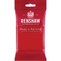 Renshaw Ready To Roll Icing Fondant Cake Regalice Sugarpaste 250g POPPY RED