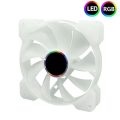 XF0243 3pin 4pin Silent RGB LED Cooling Fan for Computer Case