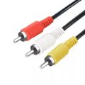 SE-L39 3RCA Male to 3 RCA Male Composite Audio Video AV Cable Plug 3X RCA 1.5M