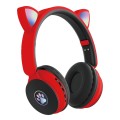 Wolulu AS-51256 Bluetooth Cat Ear RGB LED Wireless Headphone