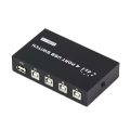1A4B 4 Ports USB 2.0 Sharing Switch Adapter Box For PC Scanner
