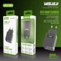 Wolulu AS-51389 PD 20W+ QC3.0 USB Fast Smart Wall Charger