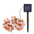FA-LC47H Solar Powered LED Bees Fairy String Light Warm White 5M