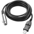 SE-L19 USB Male to 3-Pin XLR Female Cable 3M