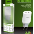 Wolulu AS-51385 Dual USB Wall Charger 2.1A
