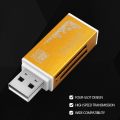 4 in 1 USB Card Reader. Reads SD, Micro SD, Pro Duo &, M2 Memory Cards