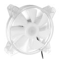 XF0242 Computer Cooling Fan 1300RPM 120mm Silent RGB Fan with Sleeve Bearing