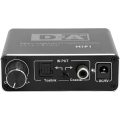 Digital To Analog Audio HiFi Converter With Toslink ToCoaxial