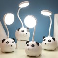 CS285-1 Cute Panda USB Rechargeable Table Lamp With Pencil Holder