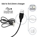 SE097 USB 2.0 Male To 5.5,2.1mm Male DC Cable 1M