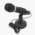 YW-30 3.5mm Plug Condenser Microphone Home Stereo Recording Microphone Interview Mic