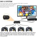HY-6214 GameCube Controller Adapter for Nintendo Switch, Wii &, PC