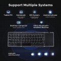 Wireless Bluetooth Keyboard With Touch Mouse Pad