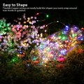 FA-LC48C Solar Powered  RGB Copper Wire Fairy Light 200 LED 20M