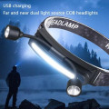 FA-YC-135 Rechargeable COB + XPE Ultra Bright 5 Gear 230? Angle Headlamp