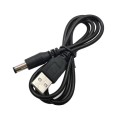 SE-L82 USB 2.0 Male To DC 5.5mm x 2.5mm Male Power Cable 1.5M