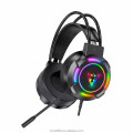 Wolulu AS-51264 USB Wired Desktop Computer Gaming Headset With Microphone