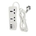 5V-4A Power Strip Socket With 3 USB And 2 AC Port